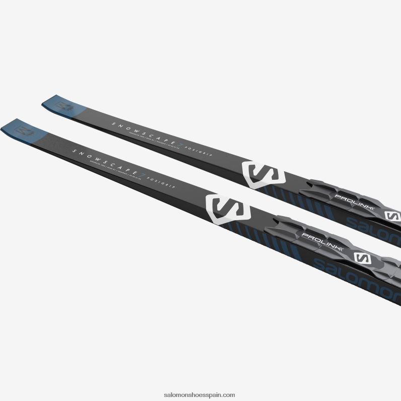 paquete de esquí nórdico clásico para hombres: snowscape 7 posigrip (y prolink auto) Salomon 00B0PZ680