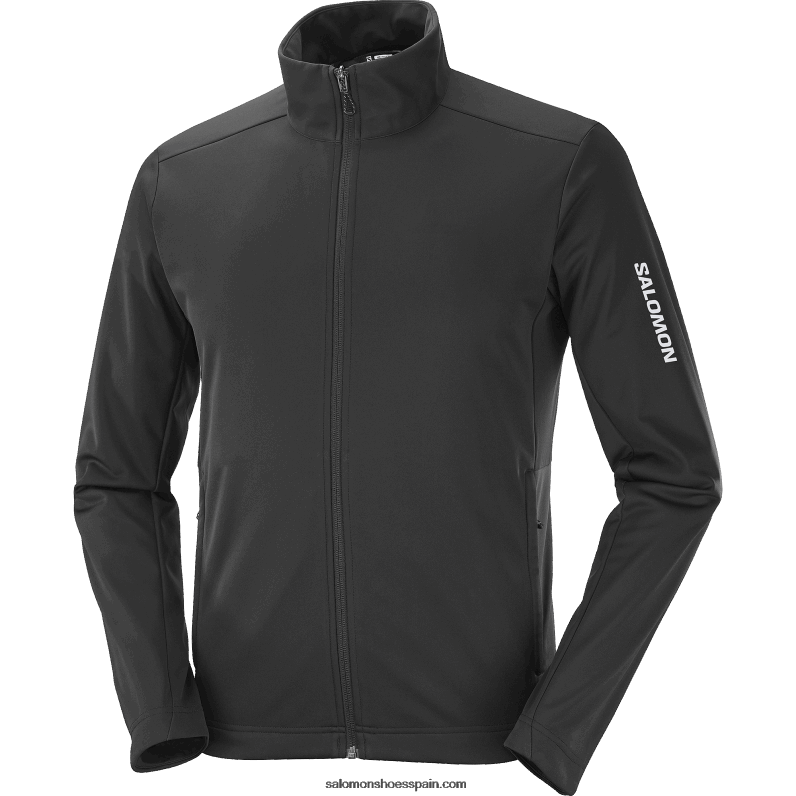 cortavientos para hombre - gore-tex infinium windstopper Salomon 00B0PZ733 profundo negro