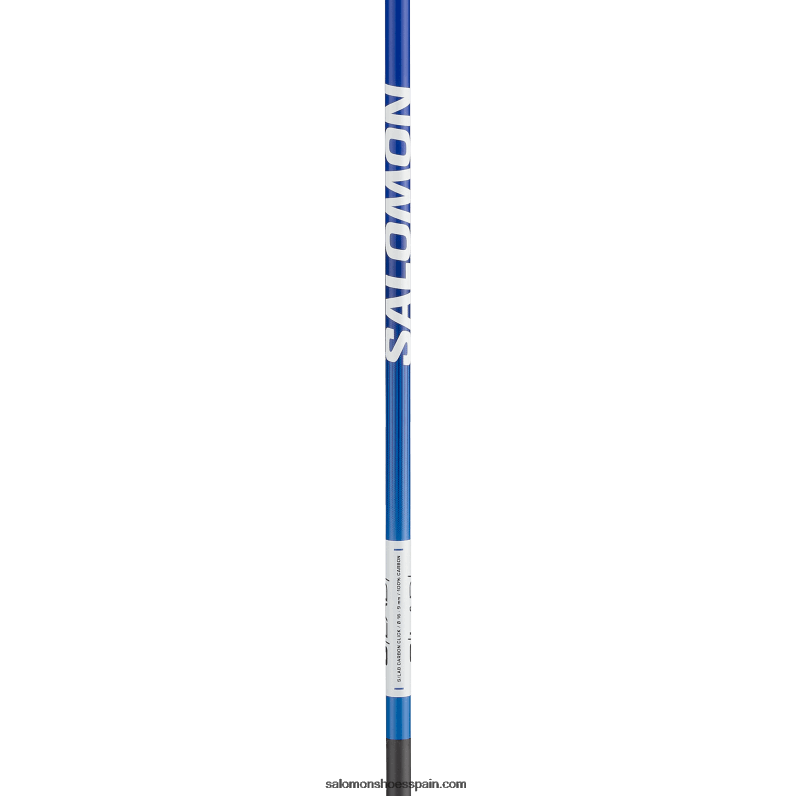 Bastones nórdicos clásicos de patinaje masculino - s/lab carbon click kit Salomon 00B0PZ728 raza azul