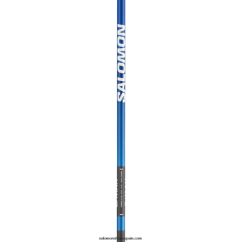 Bastones nórdicos clásicos de patinaje masculino - s/max carbon click Salomon 00B0PZ725 raza azul