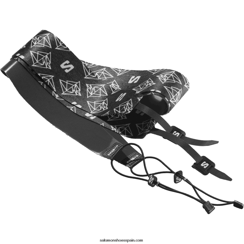 accesorio esquí alpino hombre - skins mtn 80 Salomon 00B0PZ524 blanco negro