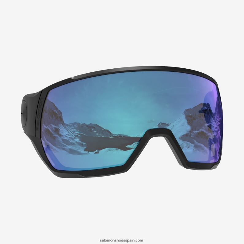 accesorio para casco de hombre - pioneer lt ml mid blu lens-s/m/l Salomon 00B0PZ529 negro