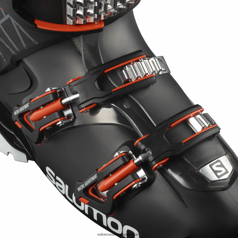 botas all-mountain hombre - qst access 70 Salomon 00B0PZ1239 negro/antracita translúcido/naranja