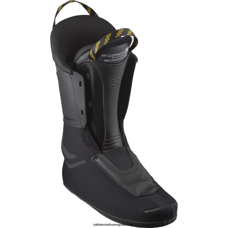 botas de freeride para hombre - shift pro 100 en Salomon 00B0PZ1232 aceite verde/negro/energía solar