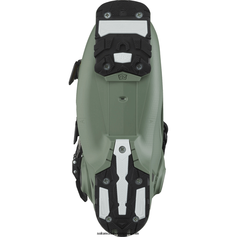 botas de freeride para hombre - shift pro 100 en Salomon 00B0PZ1232 aceite verde/negro/energía solar