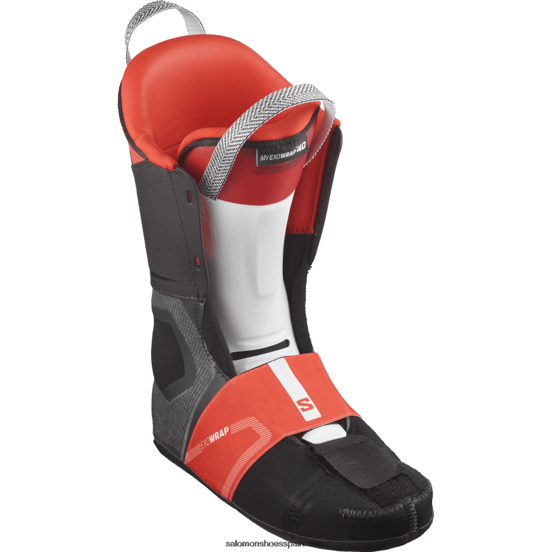 botas de pista hombre - s/pro supra boa 120 Salomon 00B0PZ1238 gris aurora/negro/rojo