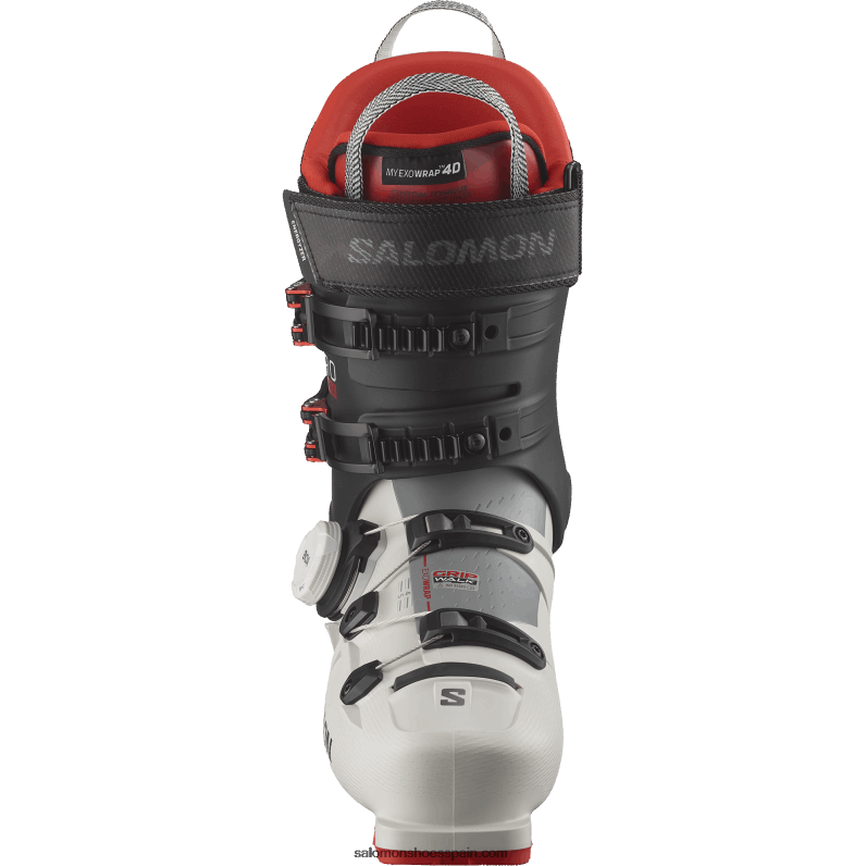 botas de pista hombre - s/pro supra boa 120 Salomon 00B0PZ1238 gris aurora/negro/rojo