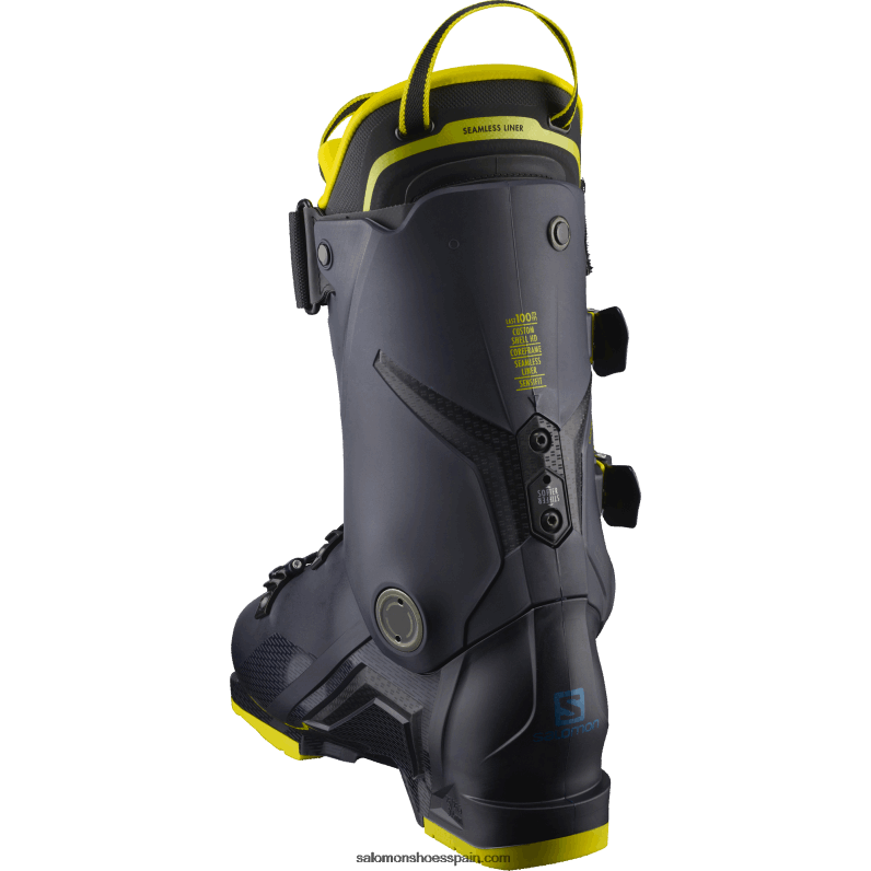 botas de pista para hombre - s/pro 130 Salomon 00B0PZ1217 cielo nocturno/amarillo seguridad/azul medieval