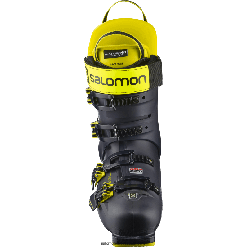botas de pista para hombre - s/pro 130 Salomon 00B0PZ1217 cielo nocturno/amarillo seguridad/azul medieval