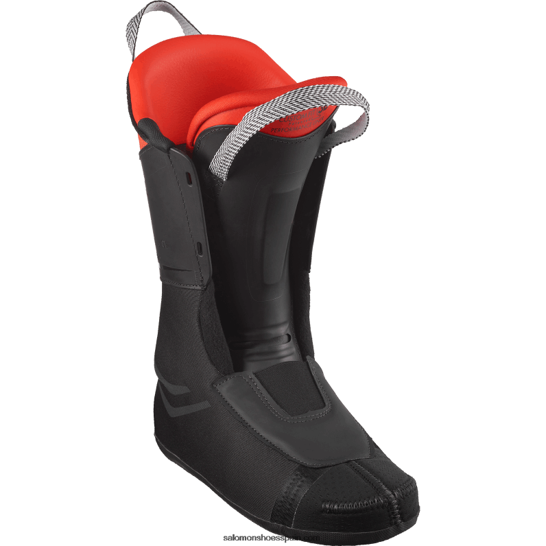 botas de pista para hombre - s/pro alpha 100 Salomon 00B0PZ1235 negro/rojo