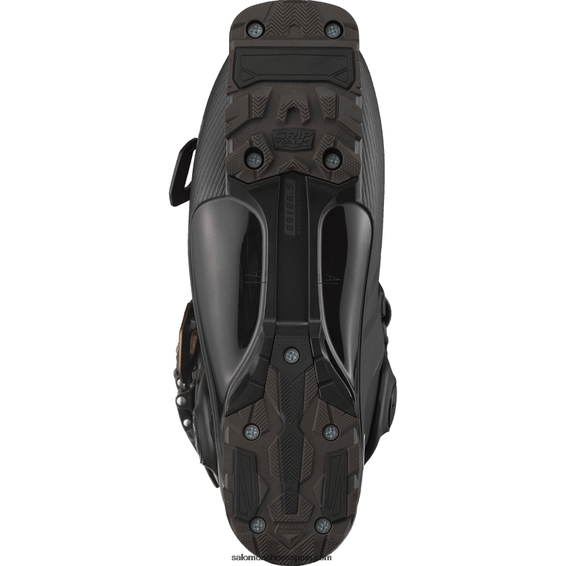 botas de pista para hombre - s/pro alpha 110 Salomon 00B0PZ1237 negro/metal titanio