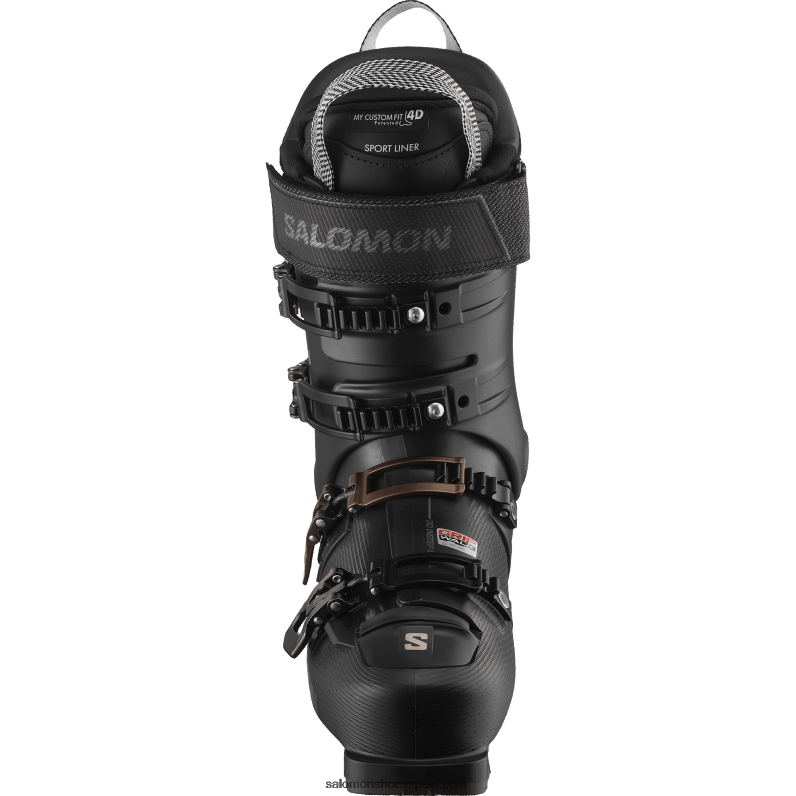 botas de pista para hombre - s/pro alpha 110 Salomon 00B0PZ1237 negro/metal titanio