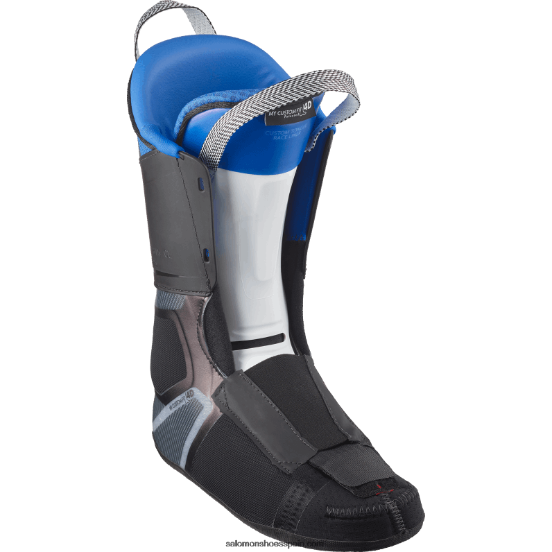 botas de pista para hombre - s/pro alpha 120 el Salomon 00B0PZ1220 negro/azul carrera