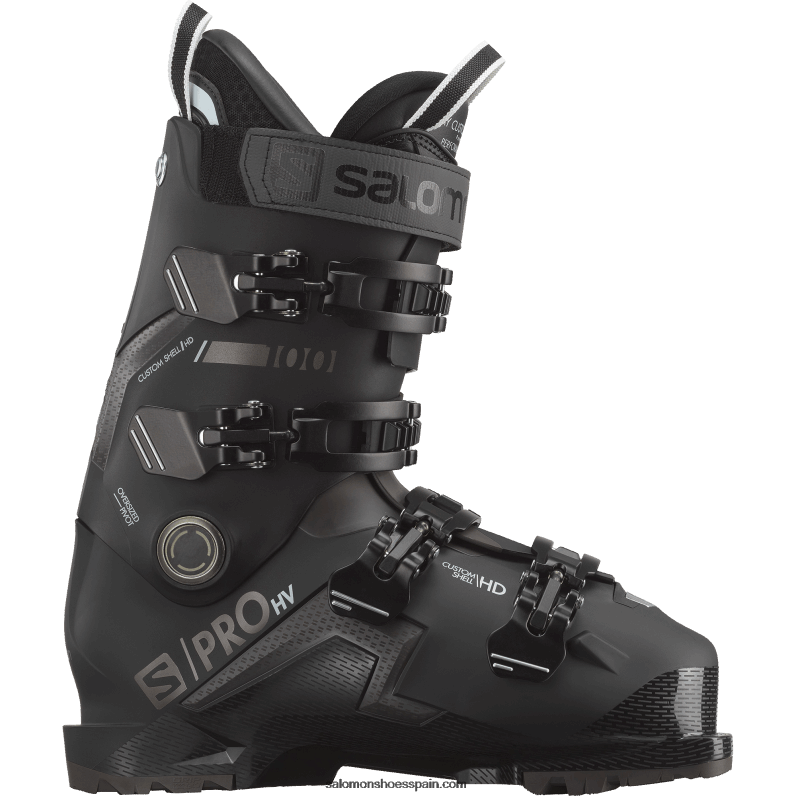 botas de pista para hombre - s/pro hv 100 Salomon 00B0PZ1229 negro/belluga/gris