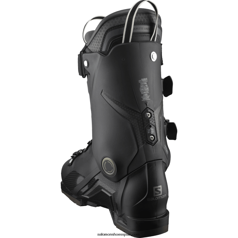 botas de pista para hombre - s/pro mv 100 Salomon 00B0PZ1234 negro/belluga/plata oscuro metalizados05