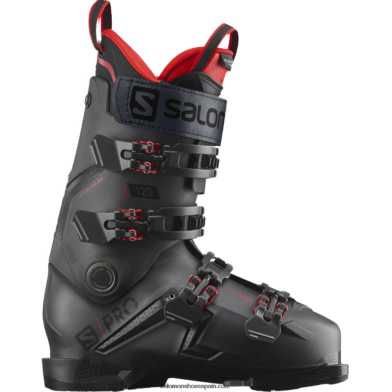 botas de pista para hombre - s/pro mv 120 Salomon 00B0PZ1222 beluga/rojo/negro
