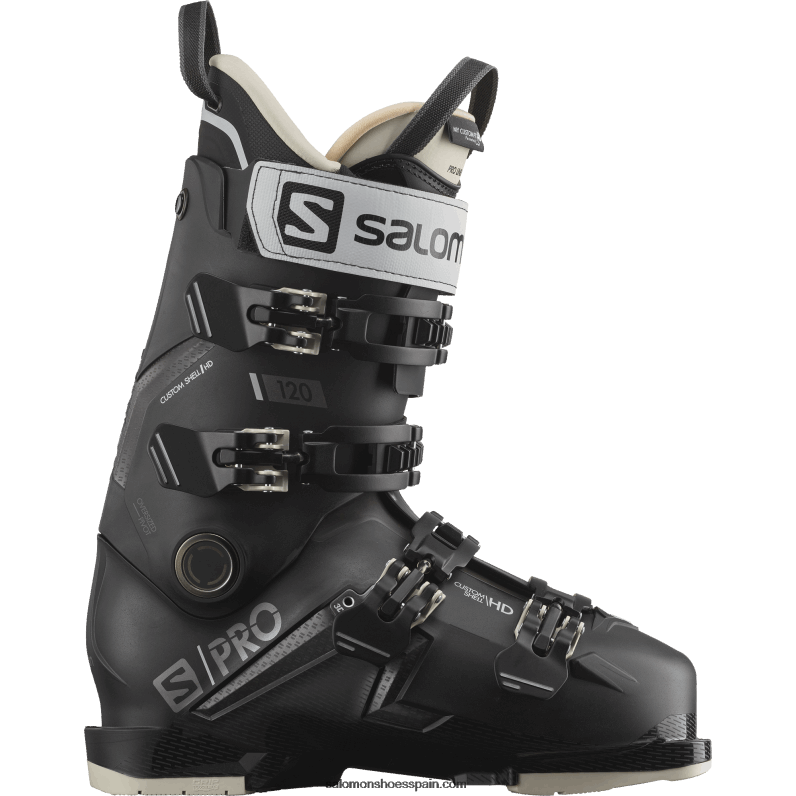 botas de pista para hombre - s/pro mv 120 Salomon 00B0PZ1223 negro/día lluvioso/belluga