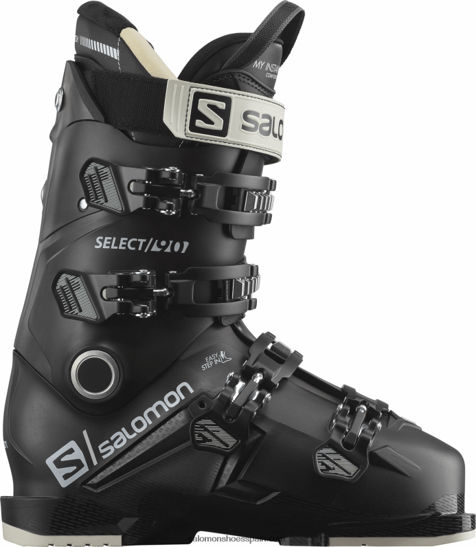 botas de pista para hombre - seleccione 90 Salomon 00B0PZ1236 negro/belluga/día lluvioso