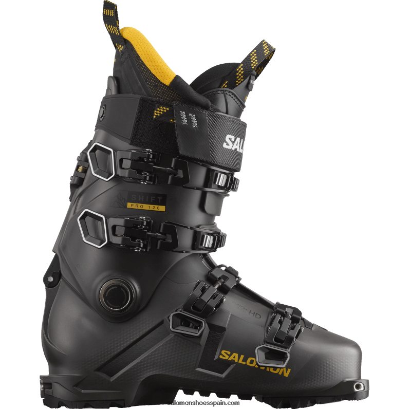 botas freeride hombre - shift pro 120 at Salomon 00B0PZ1218 belluga/negro/energía solar