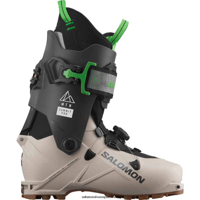 botas touring hombre - mtn cumbre pro Salomon 00B0PZ1221 día lluvioso/belluga/verde neón pastel 1