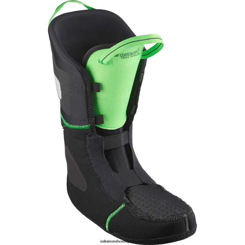 botas touring hombre - mtn cumbre pro Salomon 00B0PZ1221 día lluvioso/belluga/verde neón pastel 1