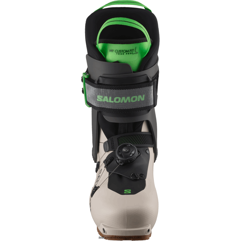 botas touring hombre - mtn cumbre pro Salomon 00B0PZ1221 día lluvioso/belluga/verde neón pastel 1