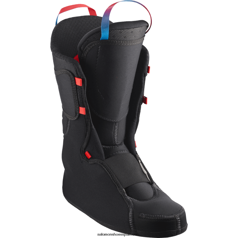 botas touring para hombre - s/lab mtn Salomon 00B0PZ1214 negro/día lluvioso/rojo
