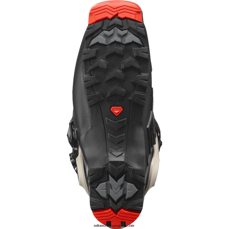 botas touring para hombre - s/lab mtn Salomon 00B0PZ1214 negro/día lluvioso/rojo