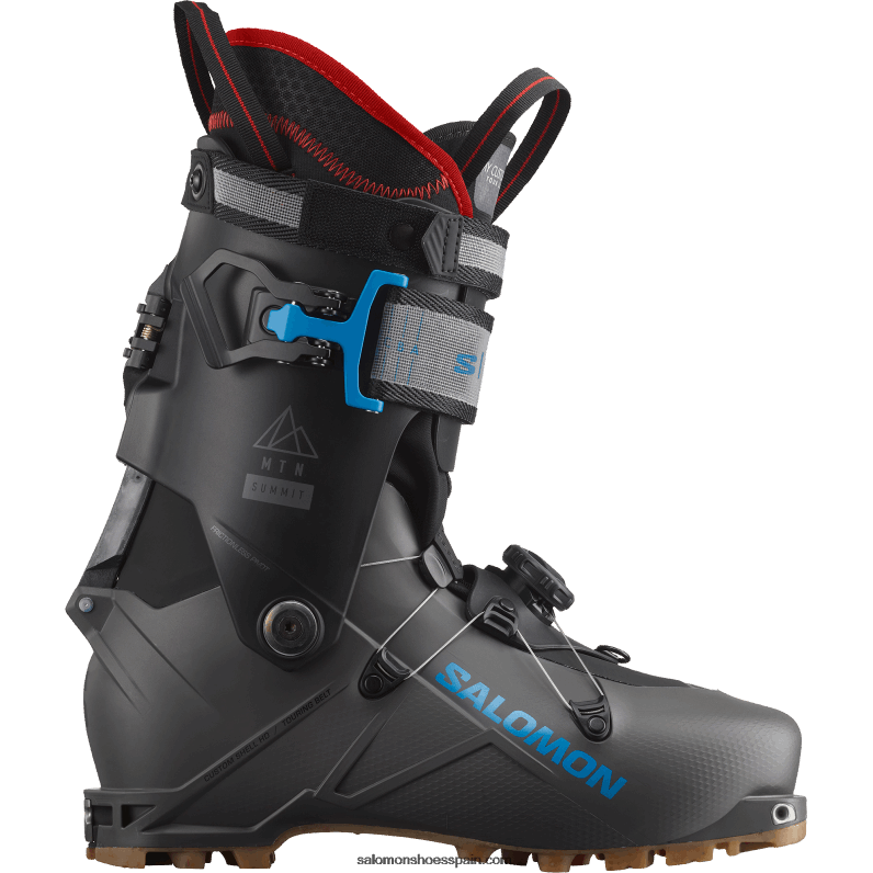 botas touring para hombre - s/lab mtn cumbre Salomon 00B0PZ1216 negro/antracita/azul transcend