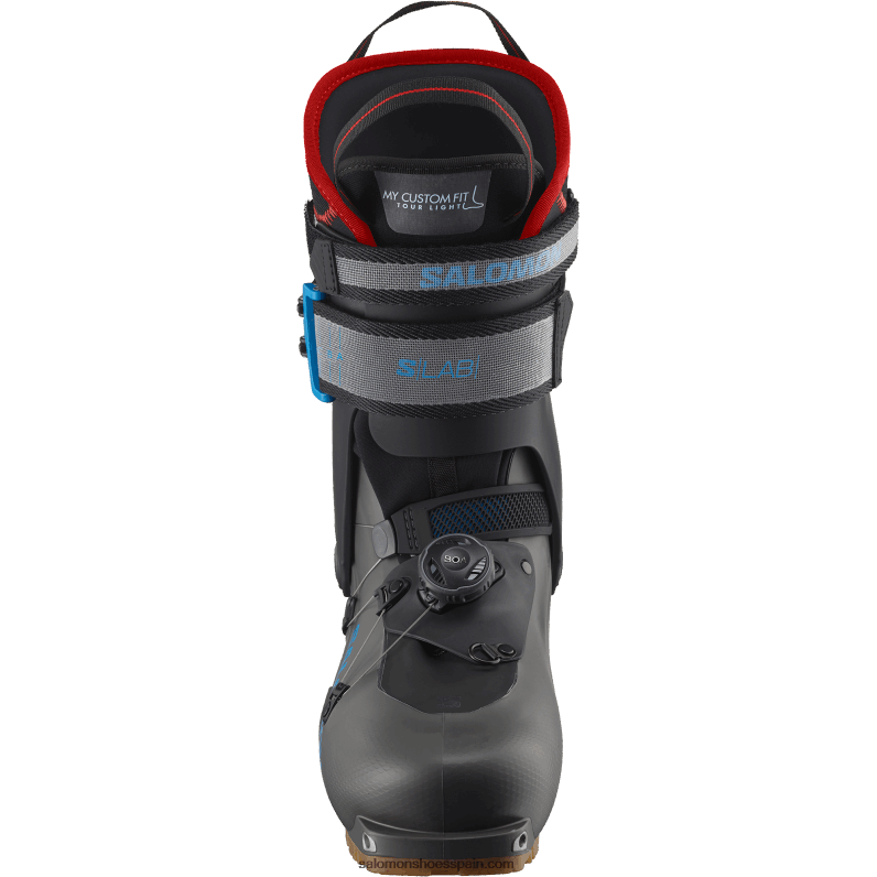 botas touring para hombre - s/lab mtn cumbre Salomon 00B0PZ1216 negro/antracita/azul transcend