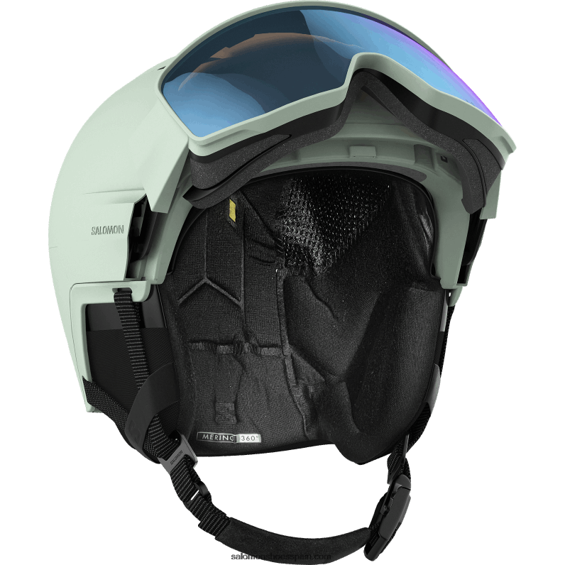 casco de hombre - driver prime sigma photo mips Salomon 00B0PZ1272 blanco/musgo
