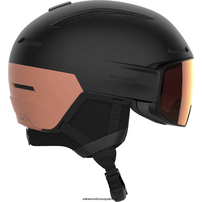 casco de hombre - driver pro sigma mips Salomon 00B0PZ1271 negro/oro rosa