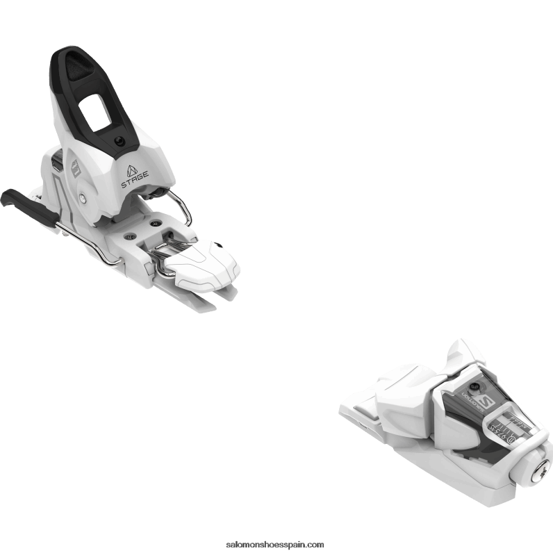 fijaciones all-mountain hombre - stage gripwalk 11 Salomon 00B0PZ1242 blanco