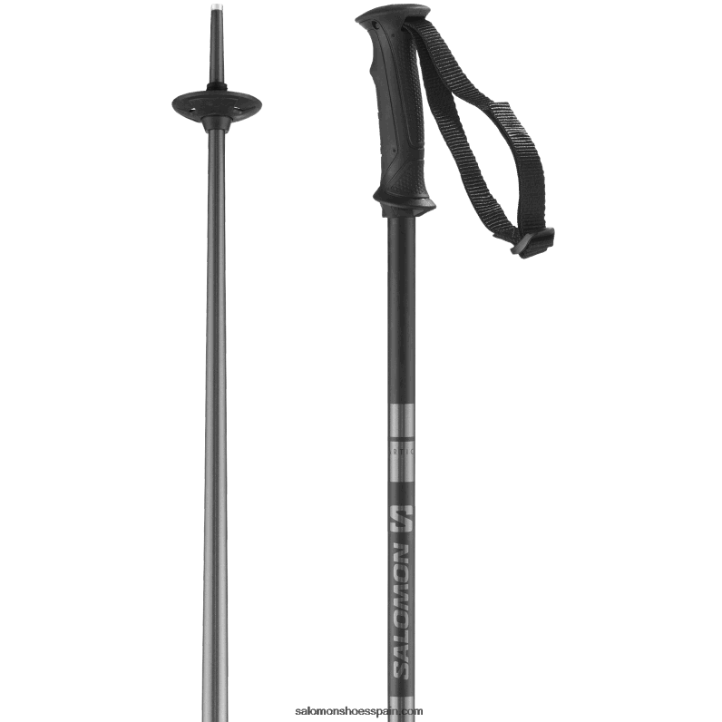 bastones alpinos hombre - arctic Salomon 00B0PZ1255 negro