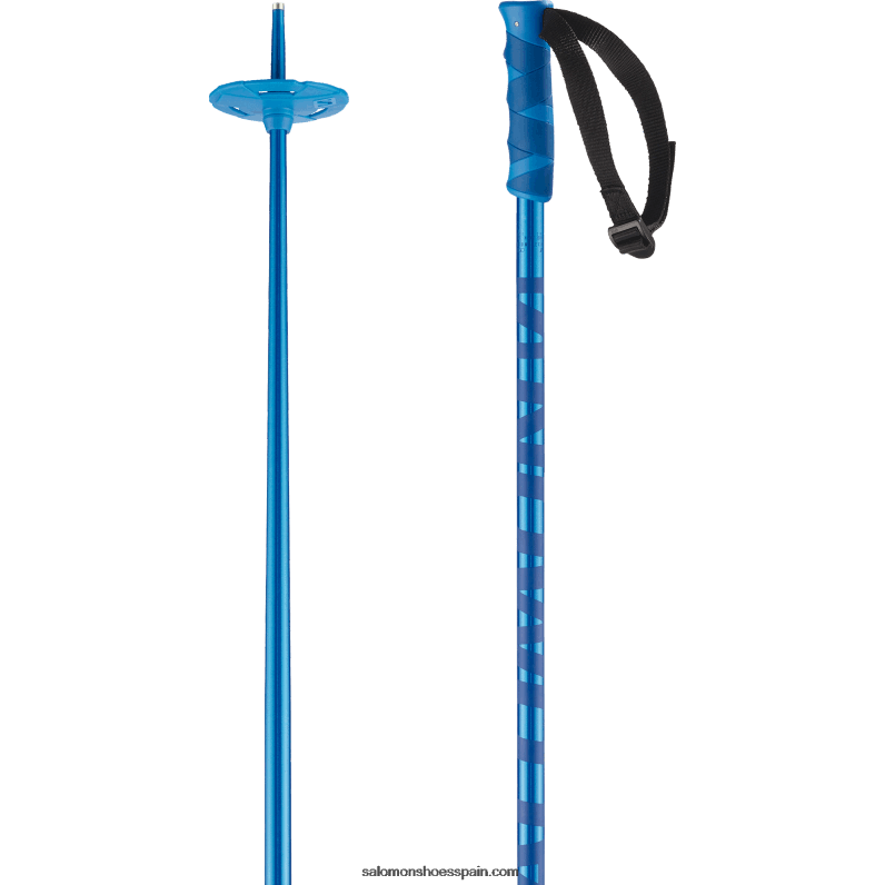 bastones alpinos masculinos - hacker Salomon 00B0PZ1254 azul