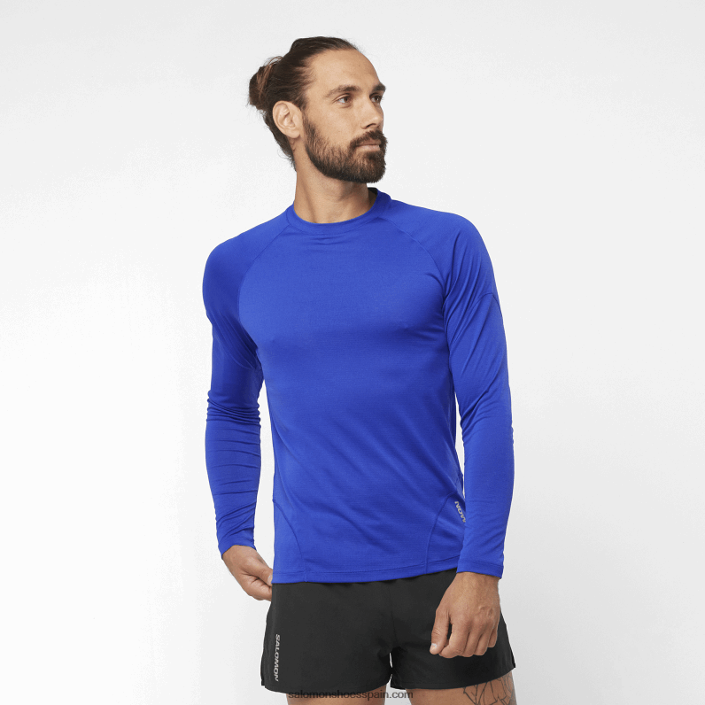 camiseta de manga larga para hombre - cross run Salomon 00B0PZ537 navegar por la web