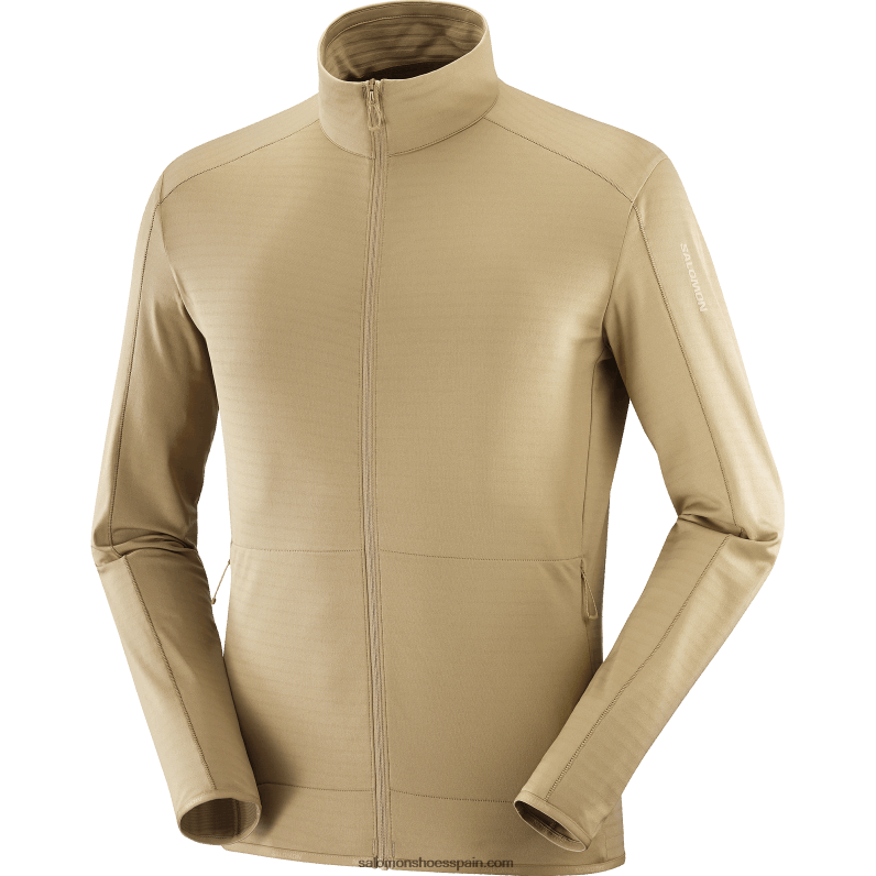 chaqueta de capa intermedia con cremallera completa para hombre - essential lightwarm Salomon 00B0PZ552 quelpo