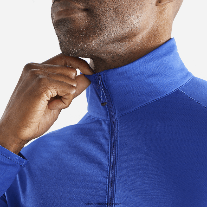 chaqueta de capa intermedia con cremallera completa para hombre - essential lightwarm Salomon 00B0PZ554 navegar por la web