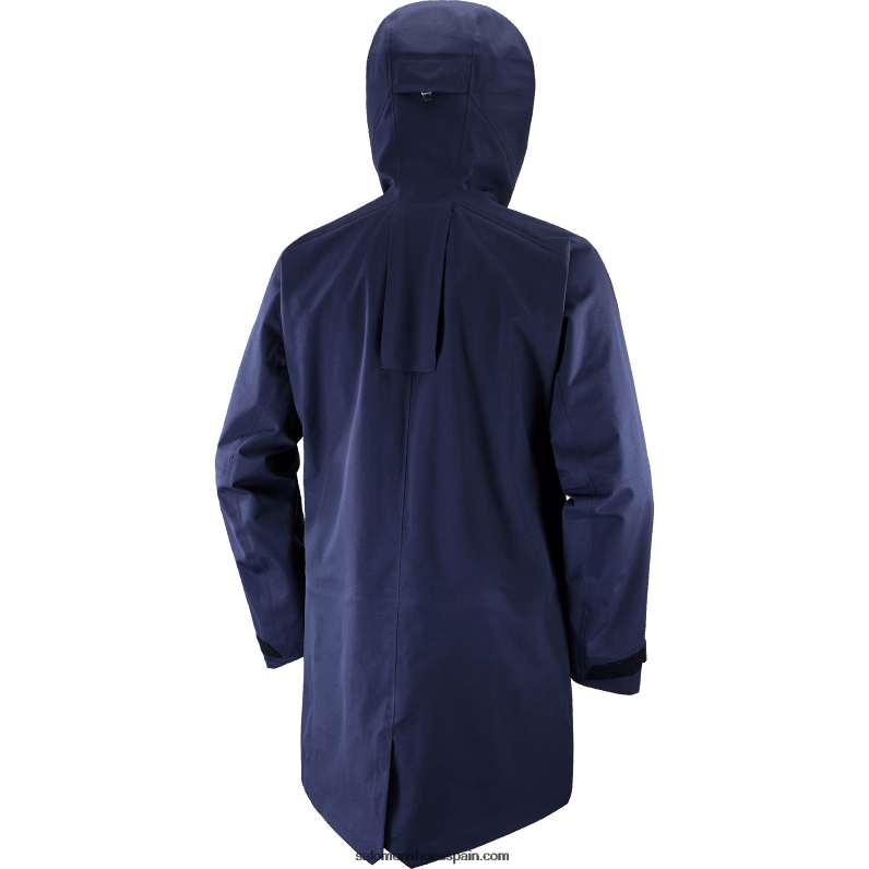 chaqueta shell para hombre - stance 3l long Salomon 00B0PZ551 cielo nocturno/marañón tostado