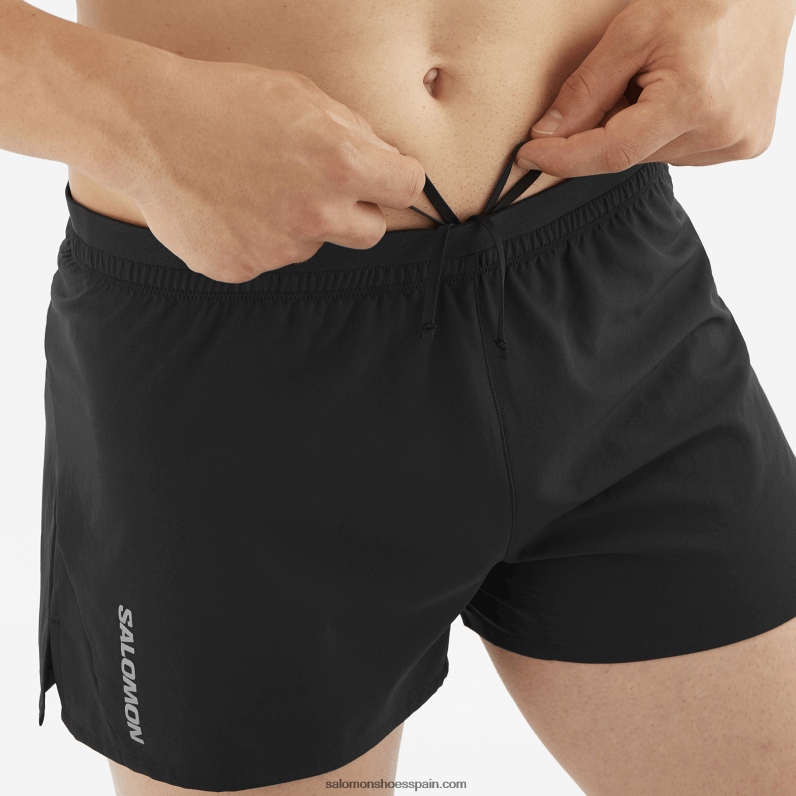 pantalones cortos de hombre - cruz 3 Salomon 00B0PZ267 negro