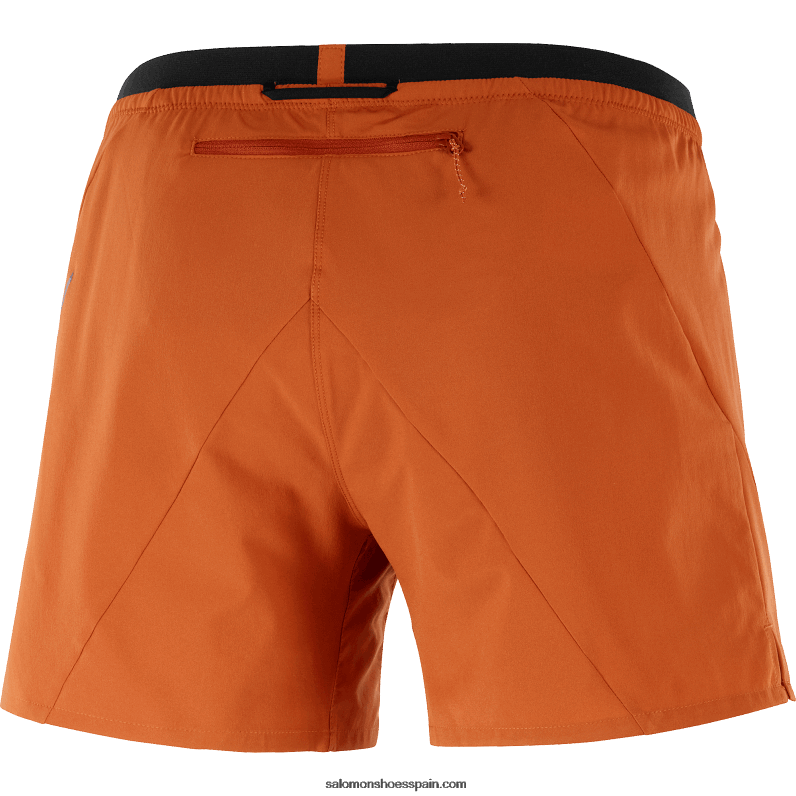 pantalones cortos de hombre - cruz 5 Salomon 00B0PZ271 ocre quemado