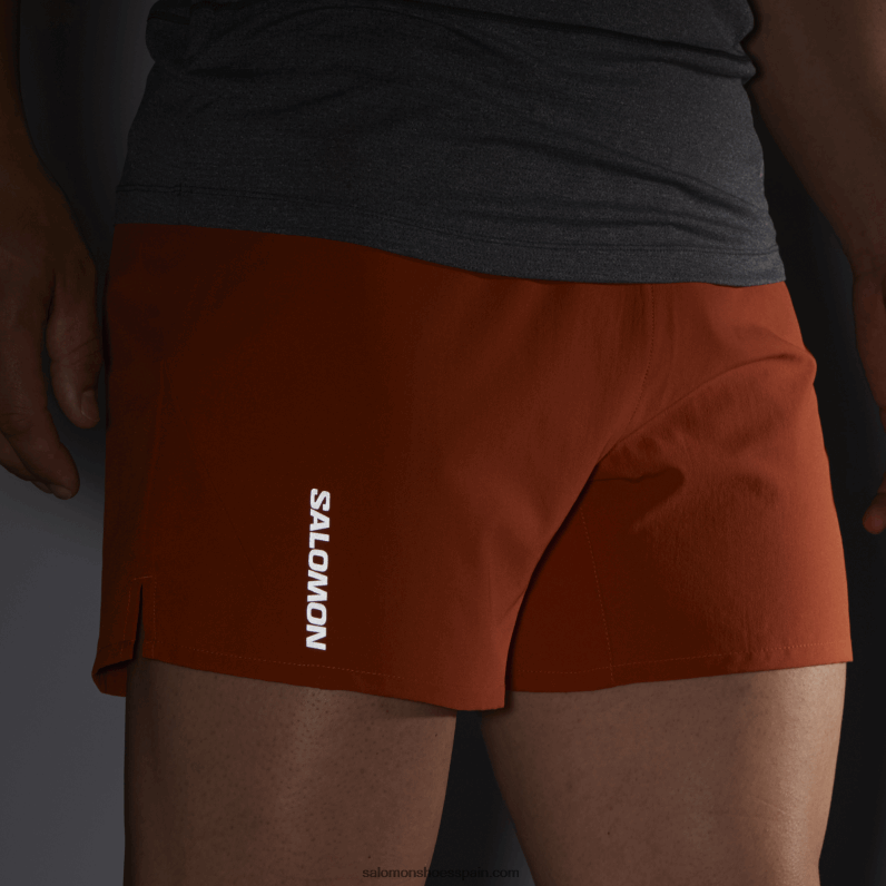pantalones cortos de hombre - cruz 5 Salomon 00B0PZ271 ocre quemado