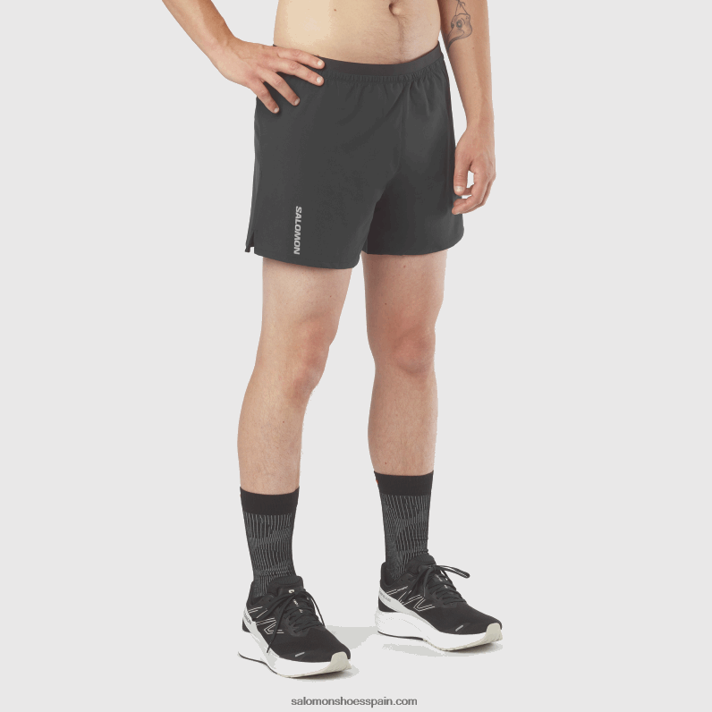 pantalones cortos de hombre - cruz 5 Salomon 00B0PZ272 profundo negro