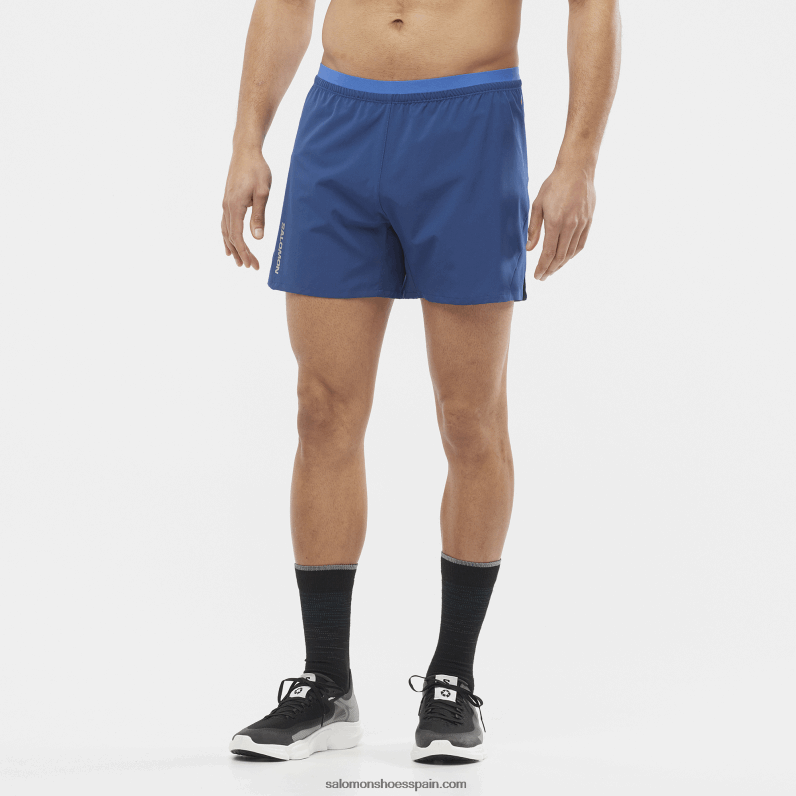 pantalones cortos de hombre - cruz 5 Salomon 00B0PZ273 peonía azul marino
