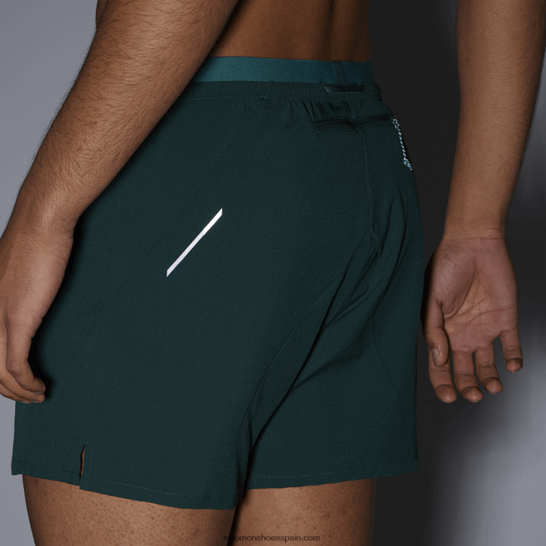 pantalones cortos de hombre - cruz 5 Salomon 00B0PZ274 Pino ponderosa