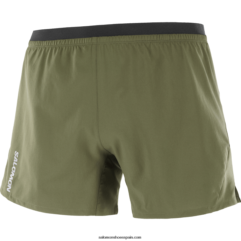 pantalones cortos de hombre - cruz 5 Salomon 00B0PZ276 hoja de uva