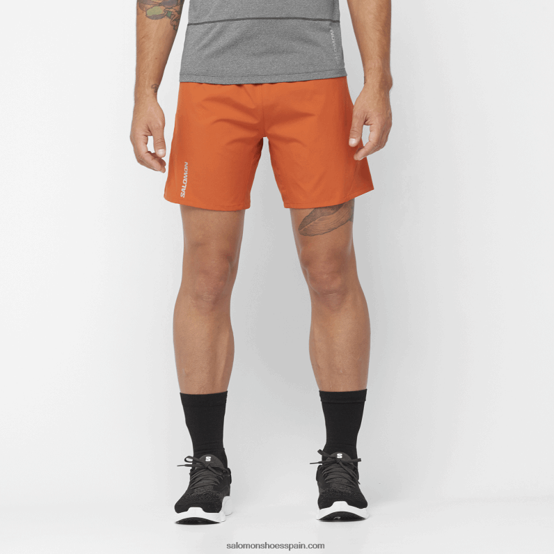 pantalones cortos de hombre - cruz 7 Salomon 00B0PZ265 ocre quemado