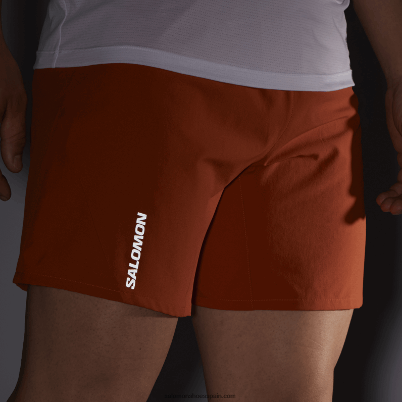 pantalones cortos de hombre - cruz 7 Salomon 00B0PZ265 ocre quemado