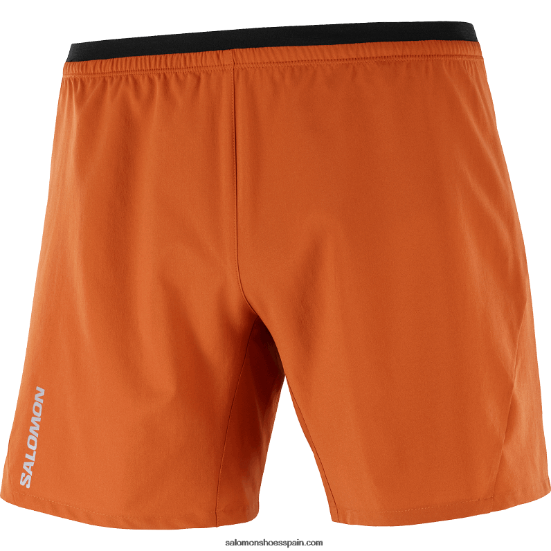 pantalones cortos de hombre - cruz 7 Salomon 00B0PZ265 ocre quemado