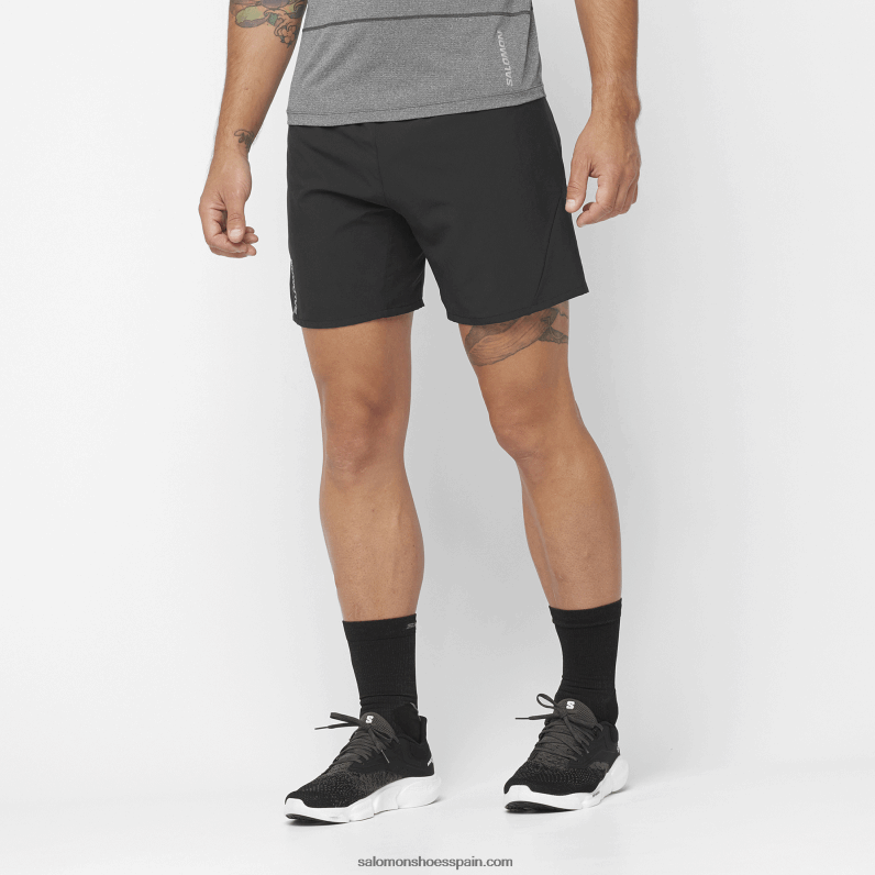 pantalones cortos de hombre - cruz 7 Salomon 00B0PZ266 profundo negro